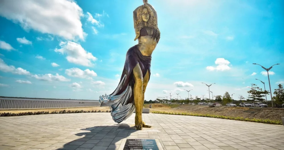 Estatua de Shakira en Barranquilla