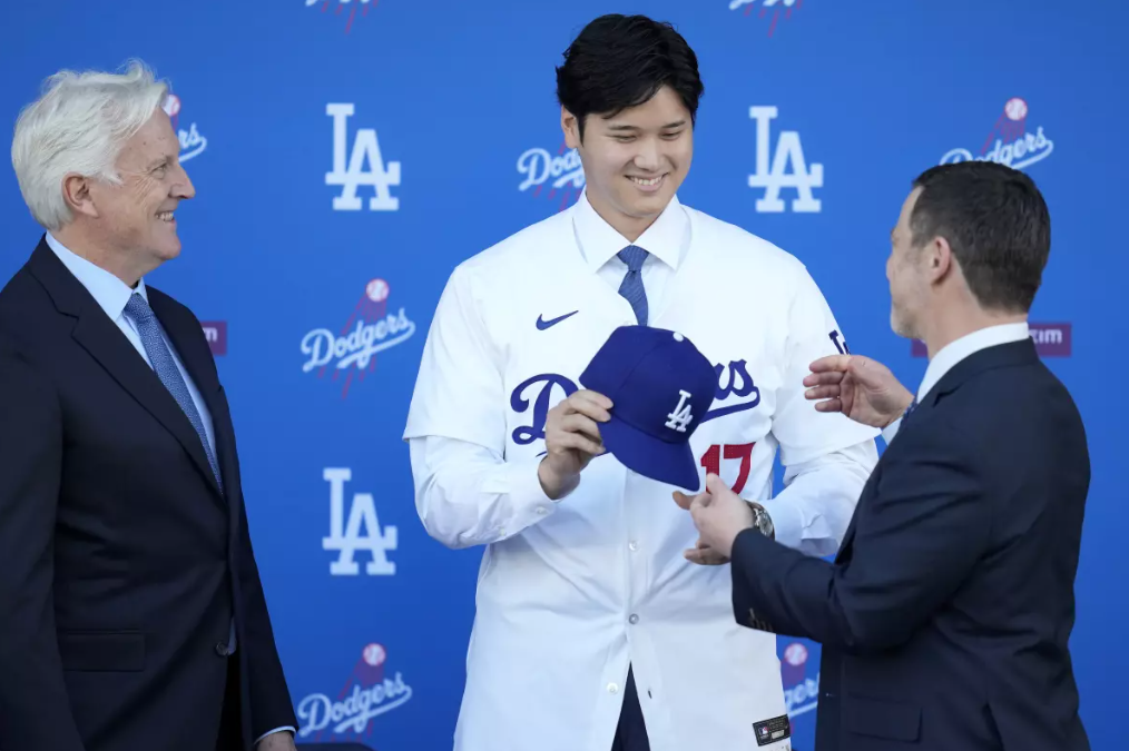 Shohei Ohtani nuevo jugador de los Dodgers