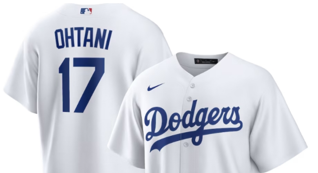 Camiseta de Shohei Ohtani en los Dodgers