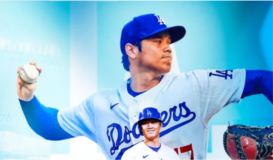 Shohei Ohtani con los Dodgers