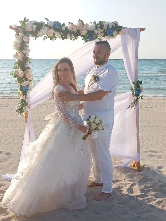 Bodas en playas cubanas